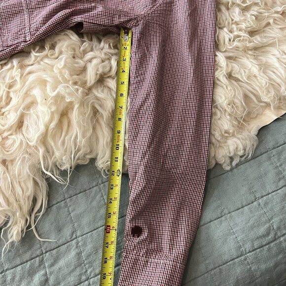 Marshall Artist Waxed Rain Jacket London Streetwear Red 2000-2012 Mens Medium - Picture 10 of 10